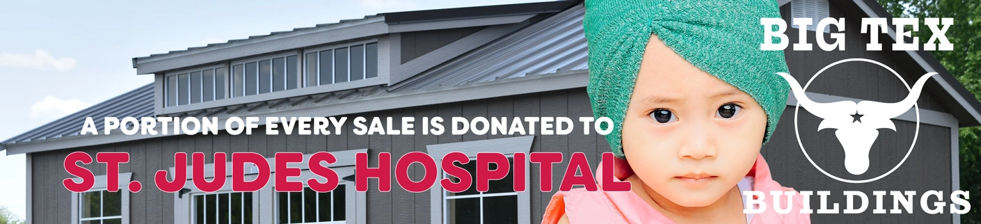 A portion of every sale is donated to St. Judes Hospital