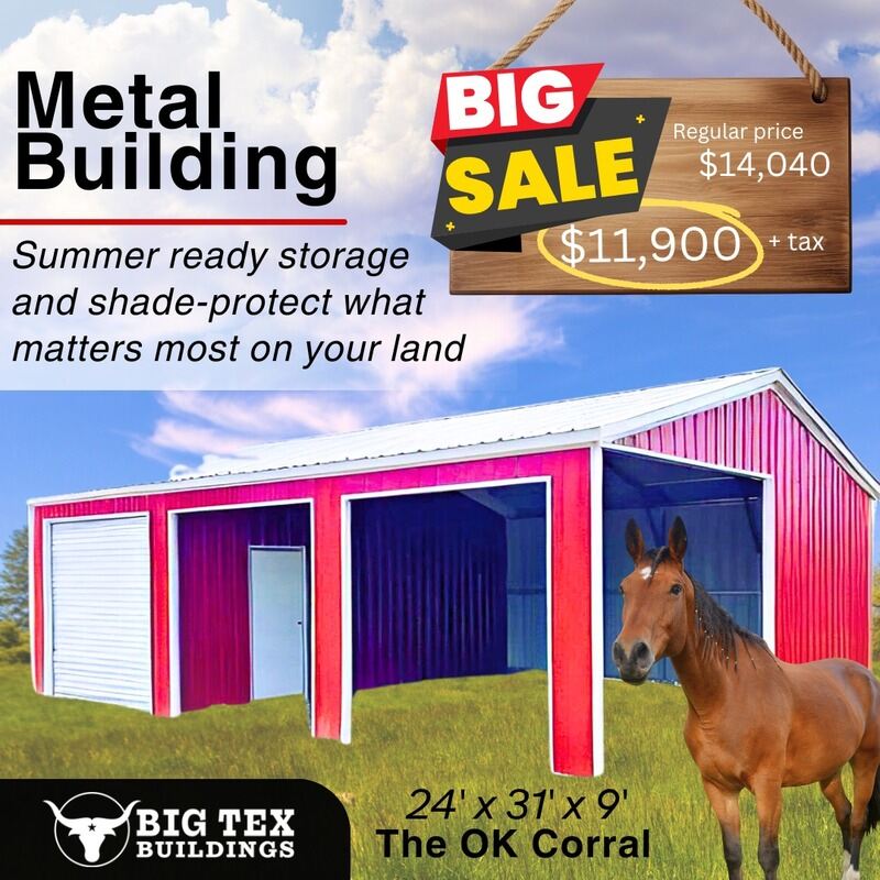 big metal building sale image